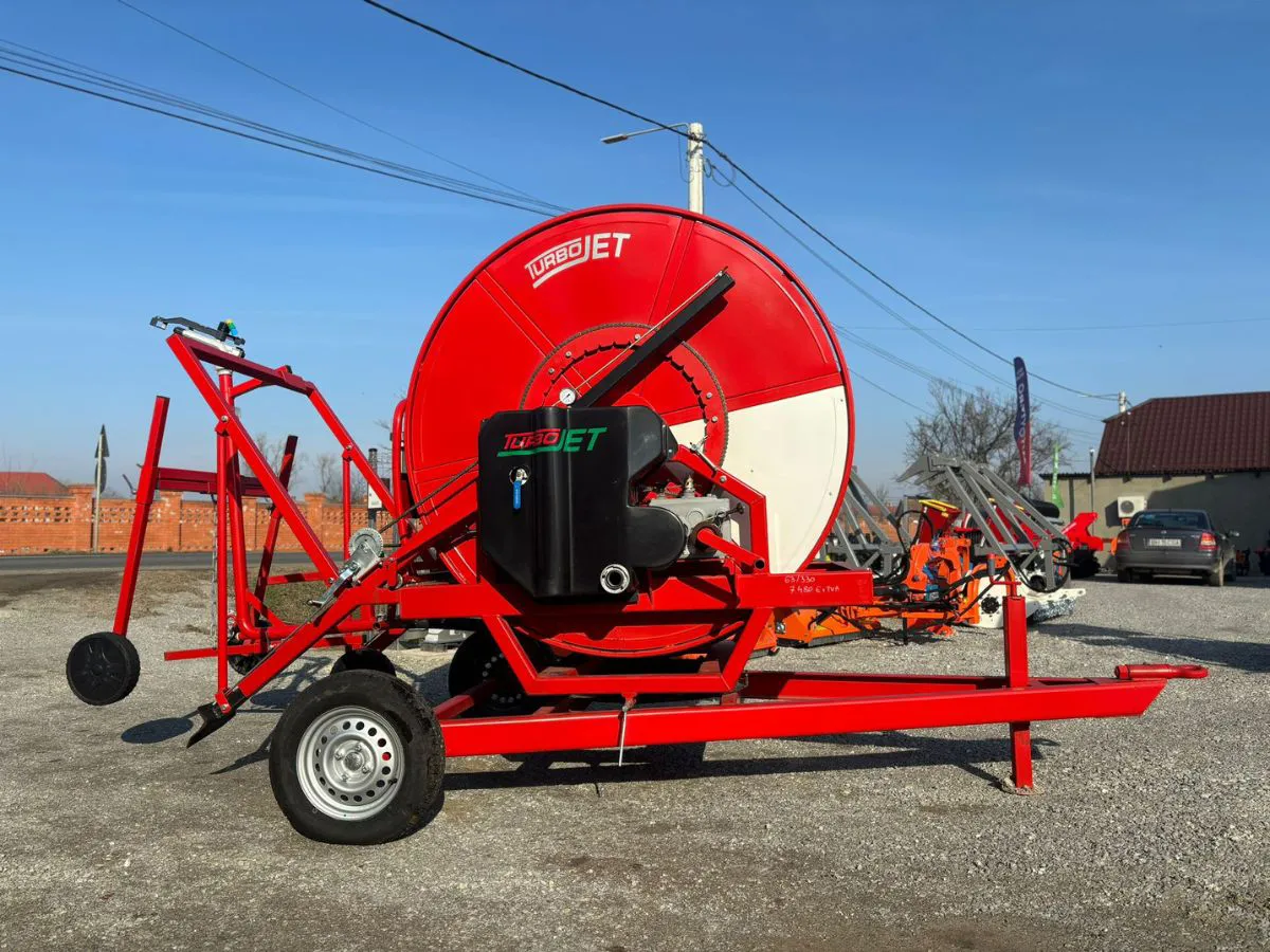 Tambur de irigat Haroflex Turbojet 63300 Terraking utilaje agricole Salonta (1) Tambur de irigat Haroflex Turbojet 63mm Terra King Salonta Utilaje Agricole Oradea Bihor