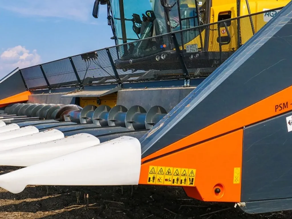 Echipament recoltat floarea soarelui Optigep NAS PSM Terra King Salonta Utilaje Agricole Oradea Bihor