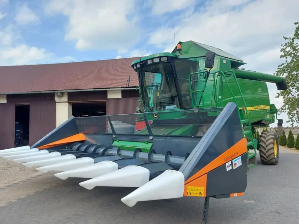 Echipament recoltat floarea soarelui Optigep NAS Terra King Salonta Utilaje Agricole Oradea Bihor