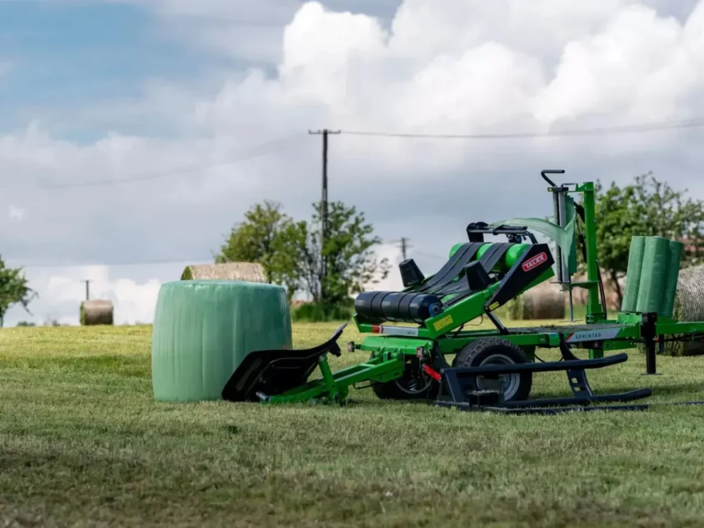 Infoliator baloti Talex Sprinter 1500 cu autoincarcare Terra King Salonta Utilaje Agricole Oradea Bihor