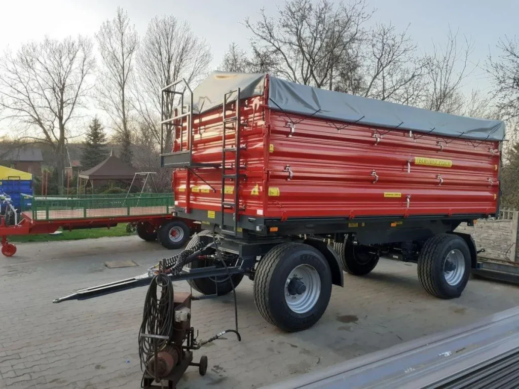 Remorca Techmont Dubluax 12T Seria PTD Terra King Salonta Utilaje Agricole Oradea Bihor