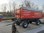 Remorca Techmont Dubluax 12T Seria PTD Terra King Salonta Utilaje Agricole Oradea Bihor