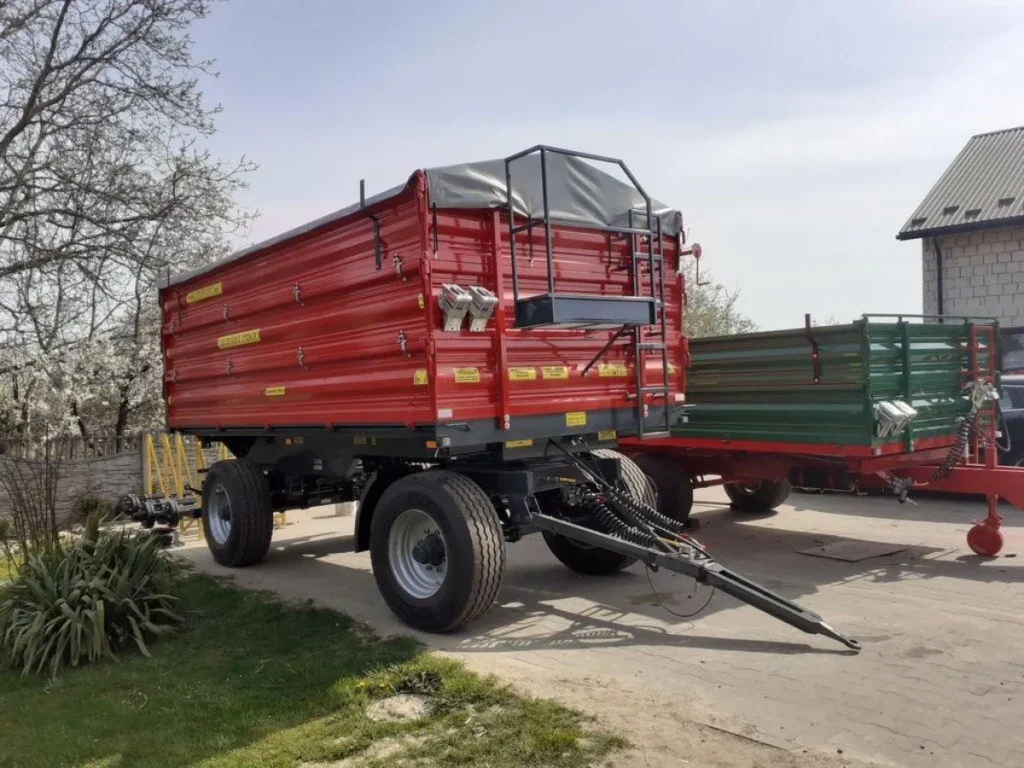 Remorca Techmont Dubluax 12T Seria PTD Terra King Salonta Utilaje Agricole Oradea Bihor