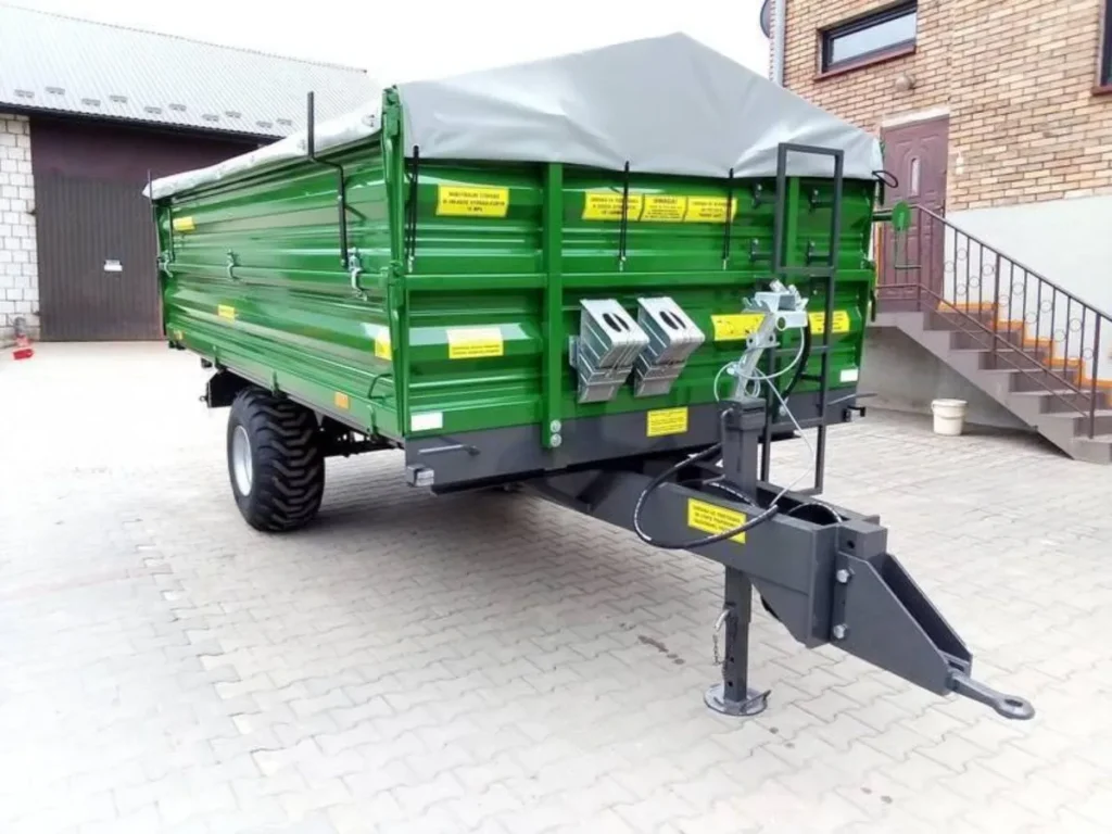 Remorca Techmont Monoax 5T Terra King Salonta Utilaje Agricole Oradea Bihor