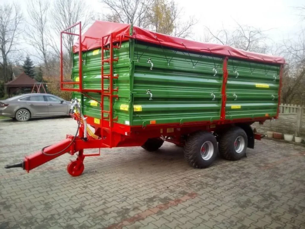 Remorca Techmont Tandem 10T Terra King Salonta Utilaje Agricole Oradea Bihor