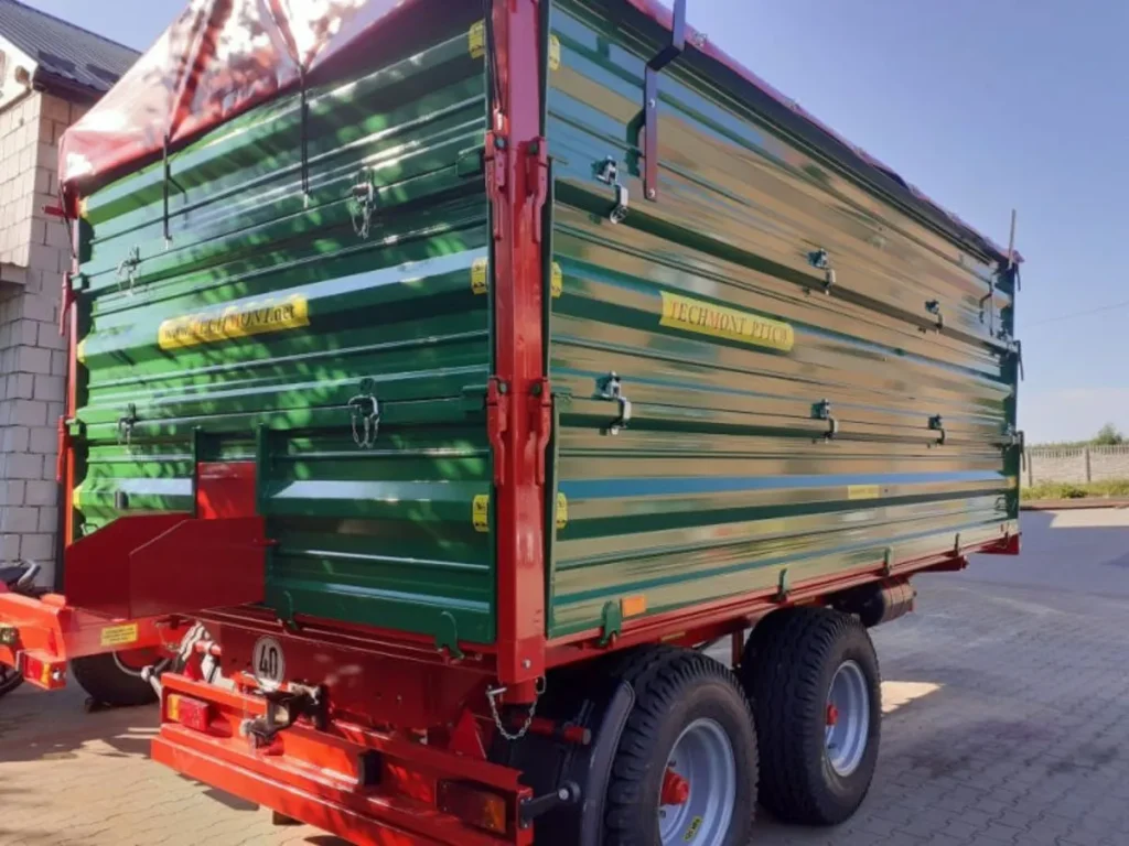 Remorca Techmont Tandem 12T Terra King Salonta Utilaje Agricole Oradea Bihor