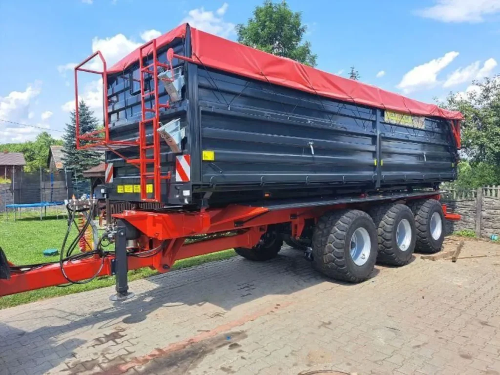 Remorca Techmont Tridem 22T Terra King Salonta Utilaje Agricole Oradea Bihor