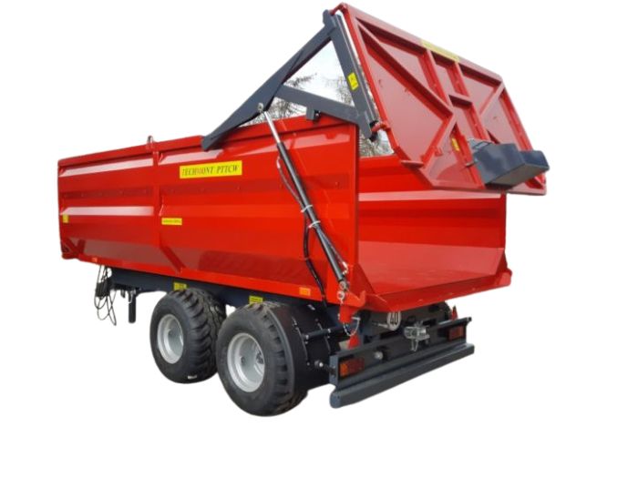 Remorca Techmont tandem Terraking utilaje agricole salonta bihor oradea