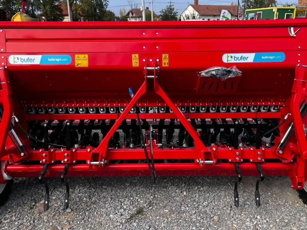 Semanator plante paioase Bufer dublu disc fara fertiliazare Terra King Salonta Utilaje Agricole Oradea Bihor