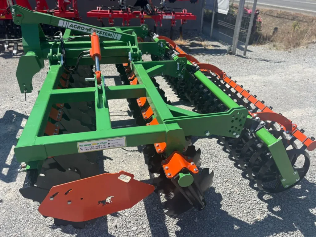 Terradisc hummer Agrosystem BTH rabatabil purtat Terra King Salonta Utilaje Agricole Oradea Bihor