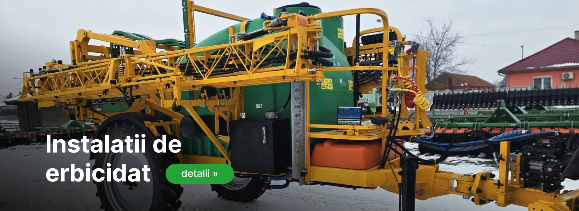 instalatii de erbicidat Terraking utilaje agricole salonta bihor oradea