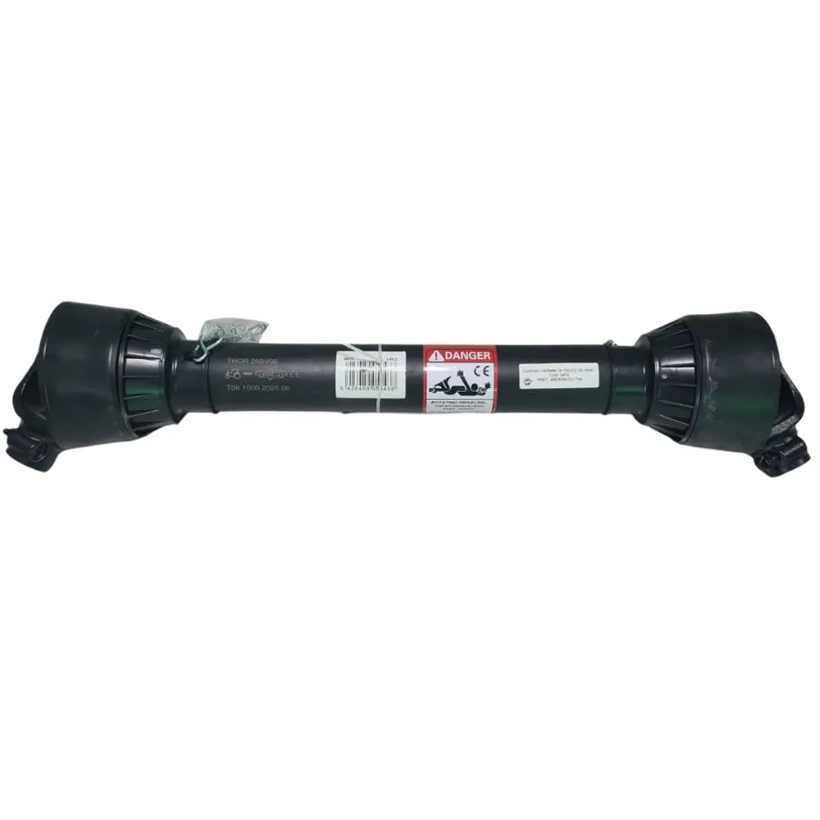 Cardan 1000 mm T6 cruce 30,2x92 (teava triunghiulara) 1 3/8 Z=6 freza