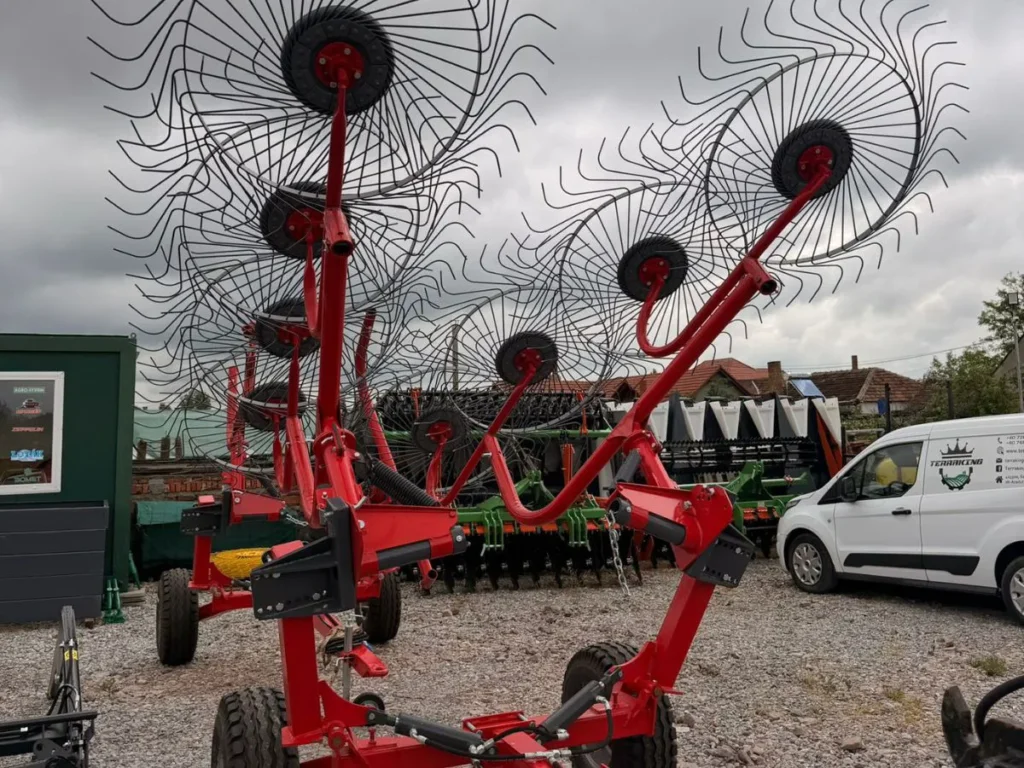 Grebla tip soare V rabatabil tractat IMUM Terraking utilaje agricole salonta bihor oradea