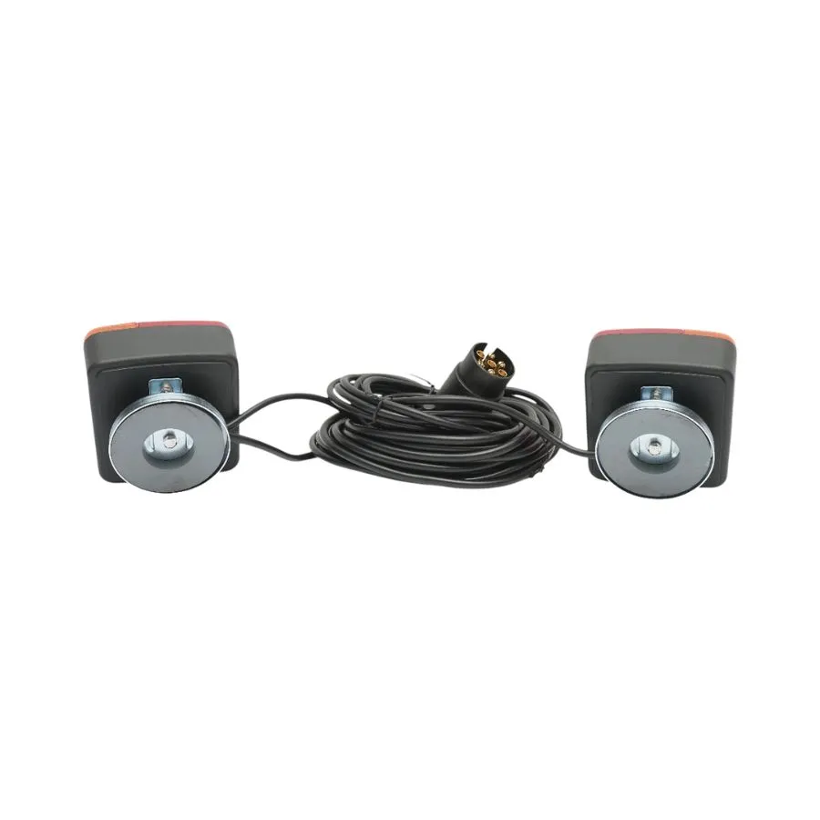 Set lampi magnetice 12V pentru remorca Breckner Germany Terraking Utilaje Agricole Salonta