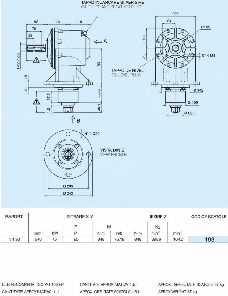 Grup complet tocator elicopter Letak Terraking Utilaje Agricole Salonta